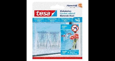 Klevende haak tesa 1kg transparant