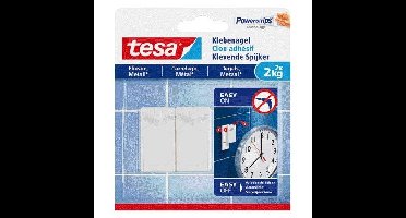 Klevende spijker tesa tegels metaal 2kg wit