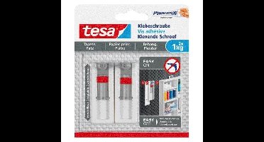 Klevende schroef tesa behang pleister 1kg verstelb | 6 stuks