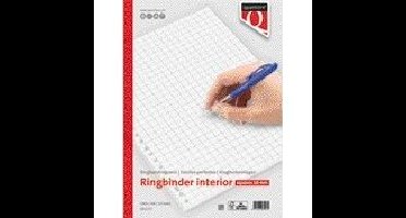 Interieur Quantore A4 23-gaats ruit 10mm 100vel