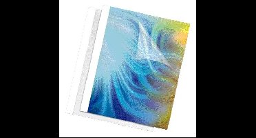 Thermische omslag fellowes a4 1.5mm wit 100 stuks