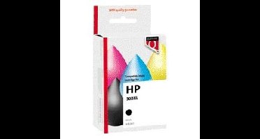 Inktcartridge quantore hp 300xl cc641ee hc zwart | 35 stuks