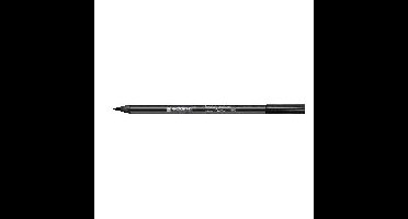 Brushpen edding 4200 porselein zwart | 10 stuks