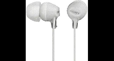 Oortelefoon sony ex15lp basic wit | 6 stuks