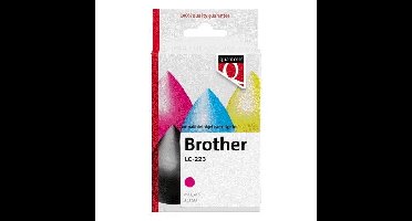Inktcartridge quantore brother lc-223 rood