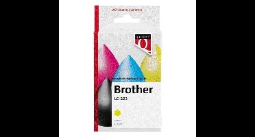 Inktcartridge quantore brother lc-223 geel