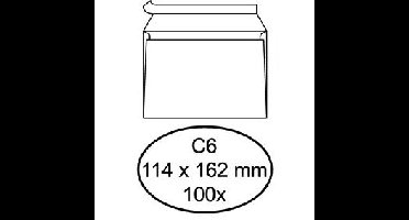 Envelop quantore bank c6 114x162 80gr zk wt