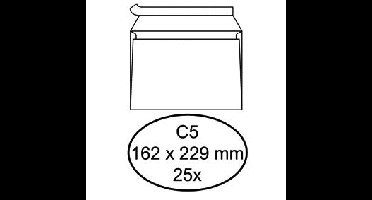 Envelop quantore bank c5 162x229 80gr zk wt | 20 stuks