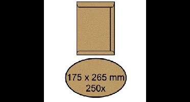 Envelop akte iezzy 175x265mm zelfklevend 90gr br