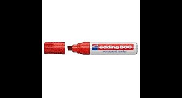 Viltstift edding 800 schuin 4-12mm rood | 5 stuks