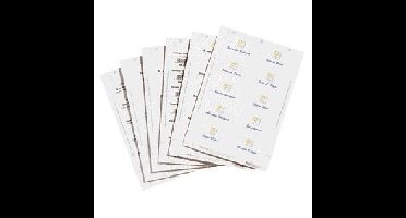 Badgekaart durable 1455 bedrukbaar 54x90mm 200st | 10 stuks