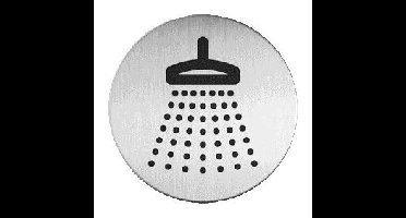 Infobord pictogram durable 4938 douche 83mm | 5 stuks