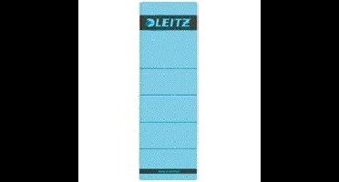 Rugetiket leitz 1642 62x192mm blauw