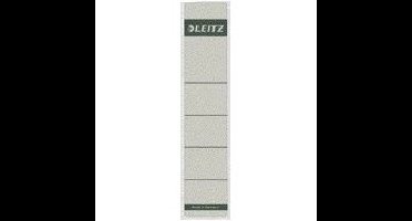 Rugetiket leitz 39x192mm zelfkl grijs