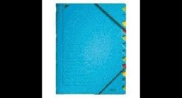 Leitz 39120035 indextab Karton Blauw | 5 stuks