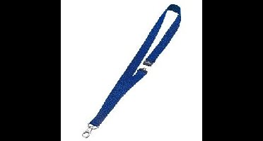 Textielkoord durable 8137 karabijnhaak donkerblauw