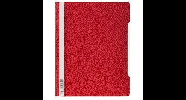 Snelhechter durable a4 pvc rood