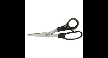 Schaar quantore 190mm +plastic handvat zwart | 12 stuks