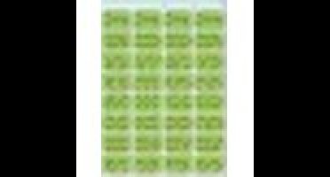 Etiket herma 3645 12x19mm groen 160st | 10 stuks