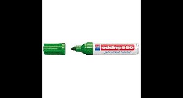 Viltstift edding 550 rond 3-4mm groen | 10 stuks