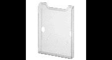 Folderhouder exacompta wand a4 1vk stnd helder tr | 10 stuks