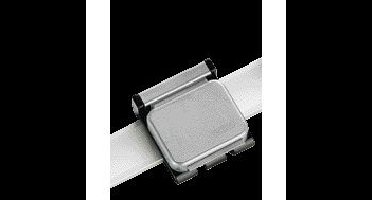 Klemboy maul 62630 magnetisch verschuifbaar grijs | 10 stuks