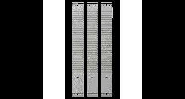Planbordelement djois 77mm 50 sleuf grijs | 3 stuks
