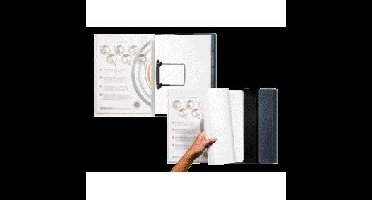 Portfoliomap jalema a4 + 5 tabbladen zwart