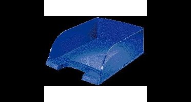 Brievenbak leitz plus jumbo a4 blauw | 4 stuks