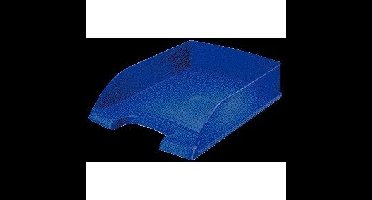 Brievenbak leitz plus standaard a4 blauw | 5 stuks