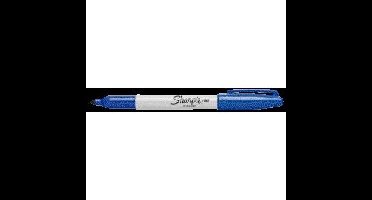 Viltstift sharpie f blauw