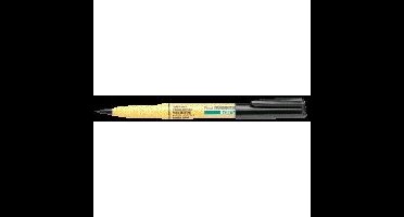 Textielmarker pentel nm10 rond m zwart