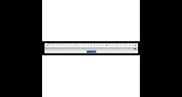 Liniaal staedtler 563 aluminium 30cm | 10 stuks