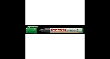 Whiteboardmarker edding 28 EcoLine rond 1.5-3mm groen