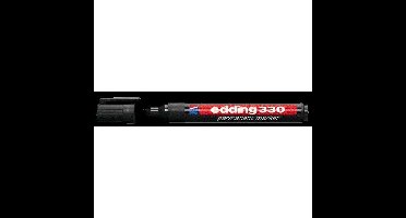 Viltstift edding 330 schuin 1-5mm zwart | 10 stuks