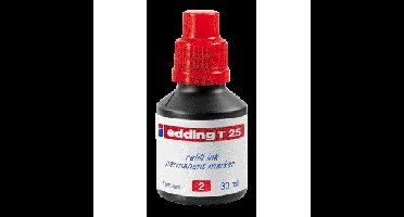 Viltstiftinkt edding t25 rood