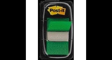 Indextabs post-it 680 25.4x43.2mm groen