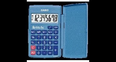 Rekenmachine casio basisschool blauw