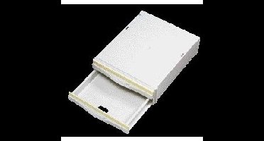 Stapelcassette djois met 2 halfhoge laden gs | 6 stuks