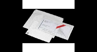 Paklijstenv iezzy zelfkl onbedrukt 162x122mm | 4 stuks
