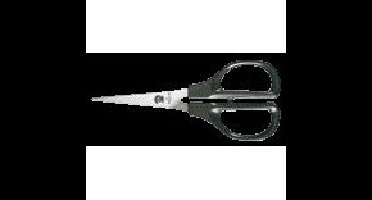 Schaar quantore 140mm +plastic handvat zwart | 12 stuks