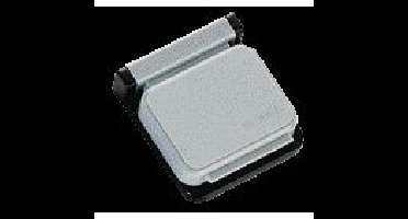 Klemboy maul magnetisch zelfklevend grijs