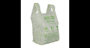 Bio afvalzakken 10 liter 22 + 18 x 55 cm 20 stuks