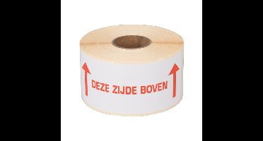 Etiketten "deze zijde boven" 60 x 150 mm 500 stuks per rol