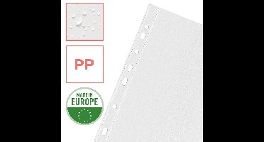 Esselte 628486 sheet protector 210 x 297 mm (A4) Polypropyleen (PP) 25 stuk(s)
