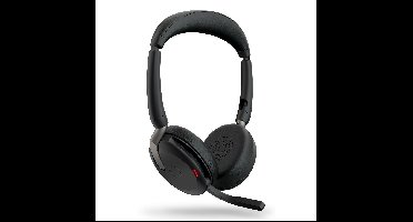 Jabra Evolve2 65 Flex Headset Bedraad en draadloos Hoofdband Kantoor/callcenter Bluetooth Zwart