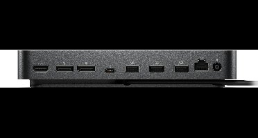 DELL WD25 Bedraad USB 3.2 Gen 2 (3.1 Gen 2) Type-C Zwart