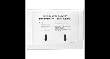 Fellowes 4025601 papierversnipperaaraccessoire Smeermiddelbladen 10 stuk(s)