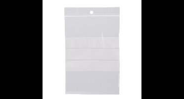 Gripzakjes 160 x 230 mm met schrijfvlak
