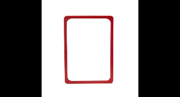 Prijskaartraam A5 rood profiel-1